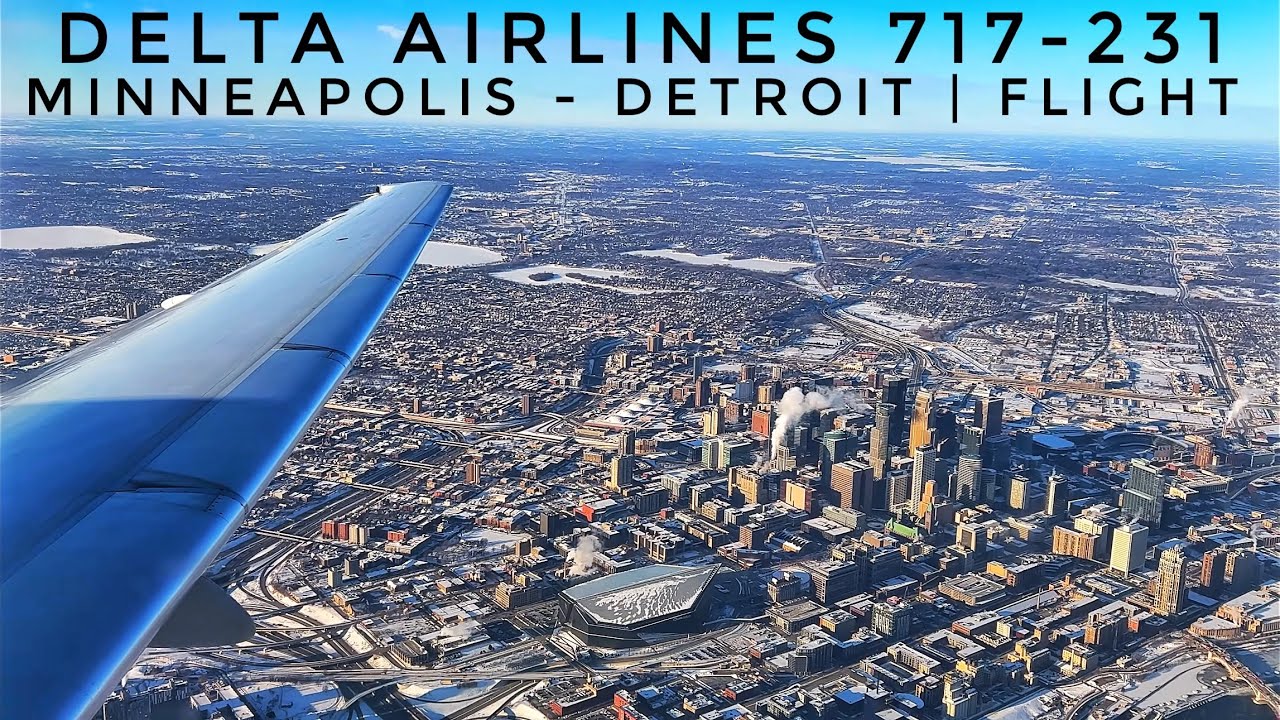 Delta Airlines 717-231 [N919AT] Minneapolis to Detroit | Flight