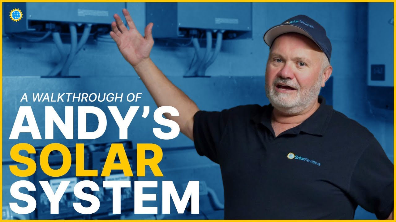 Solar Expert Explains His Home Battery Storage System