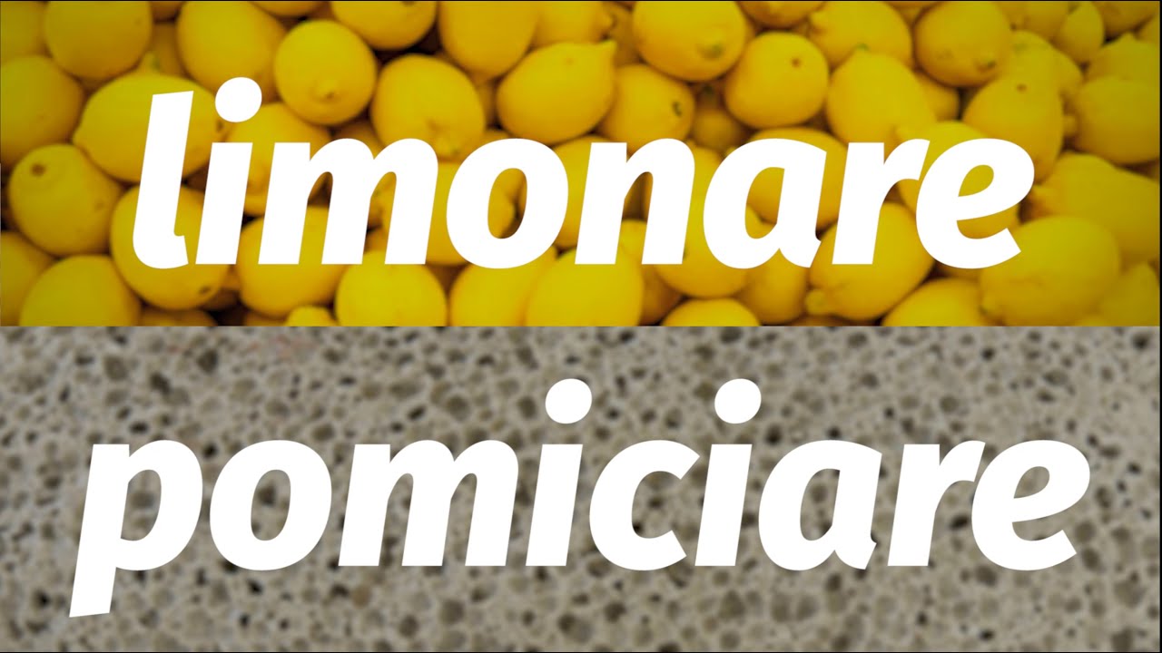 Parole Parole S05E01: LIMONARE / POMICIARE