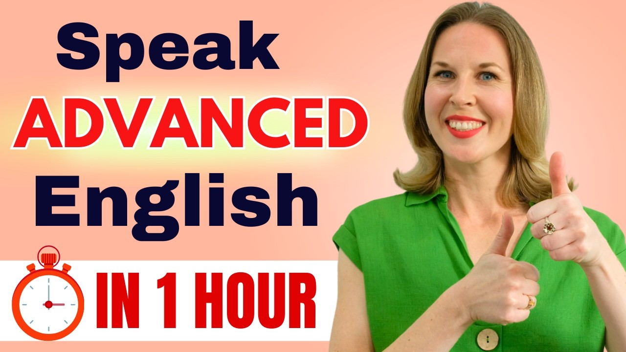 How to Speak English Fluently | Advanced English Fluency Masterclass