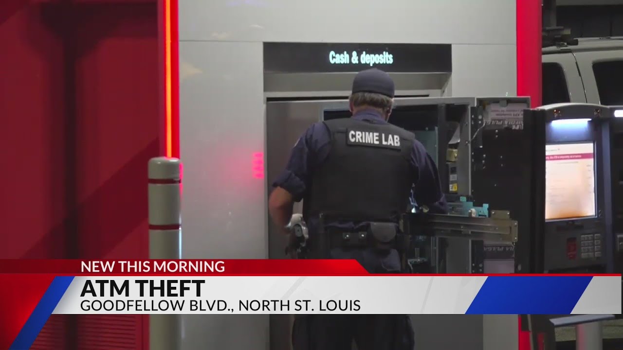 Thieves break open ATM, flee with cash