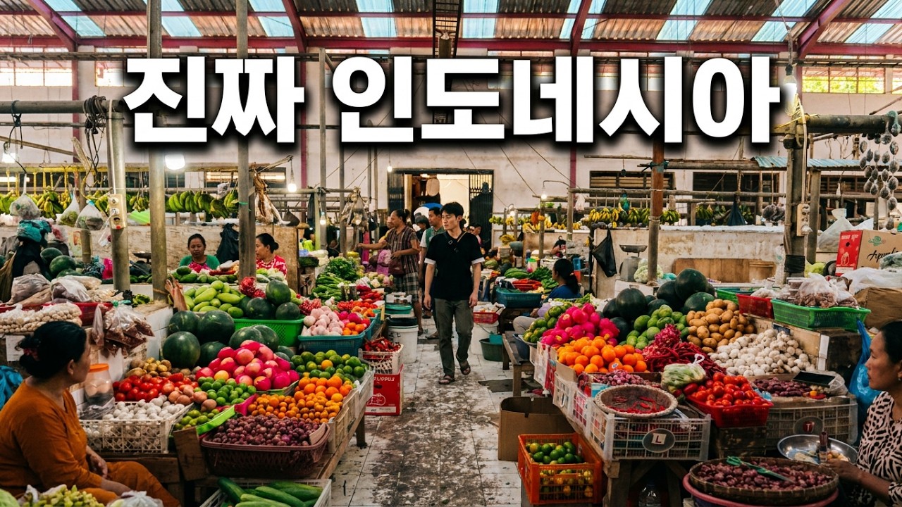 관광지의 뒷편, 인도네시아 로컬 시장에서 보는 현지인의 삶 [인도네시아 3]