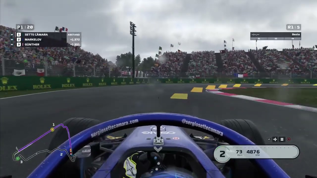 F1 2019 Welttour Runde 7 Mexiko