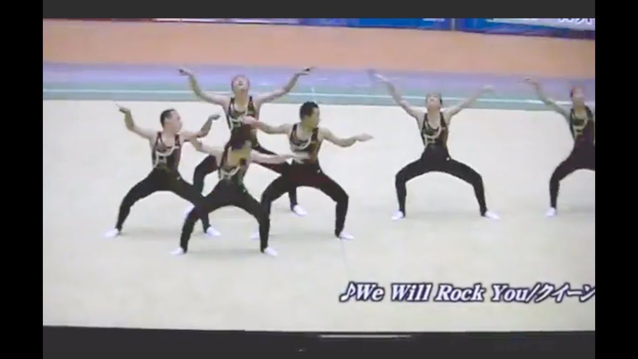 ユニークで楽しい男子新体操（鹿実）Men's Rhythmic Gymnastics