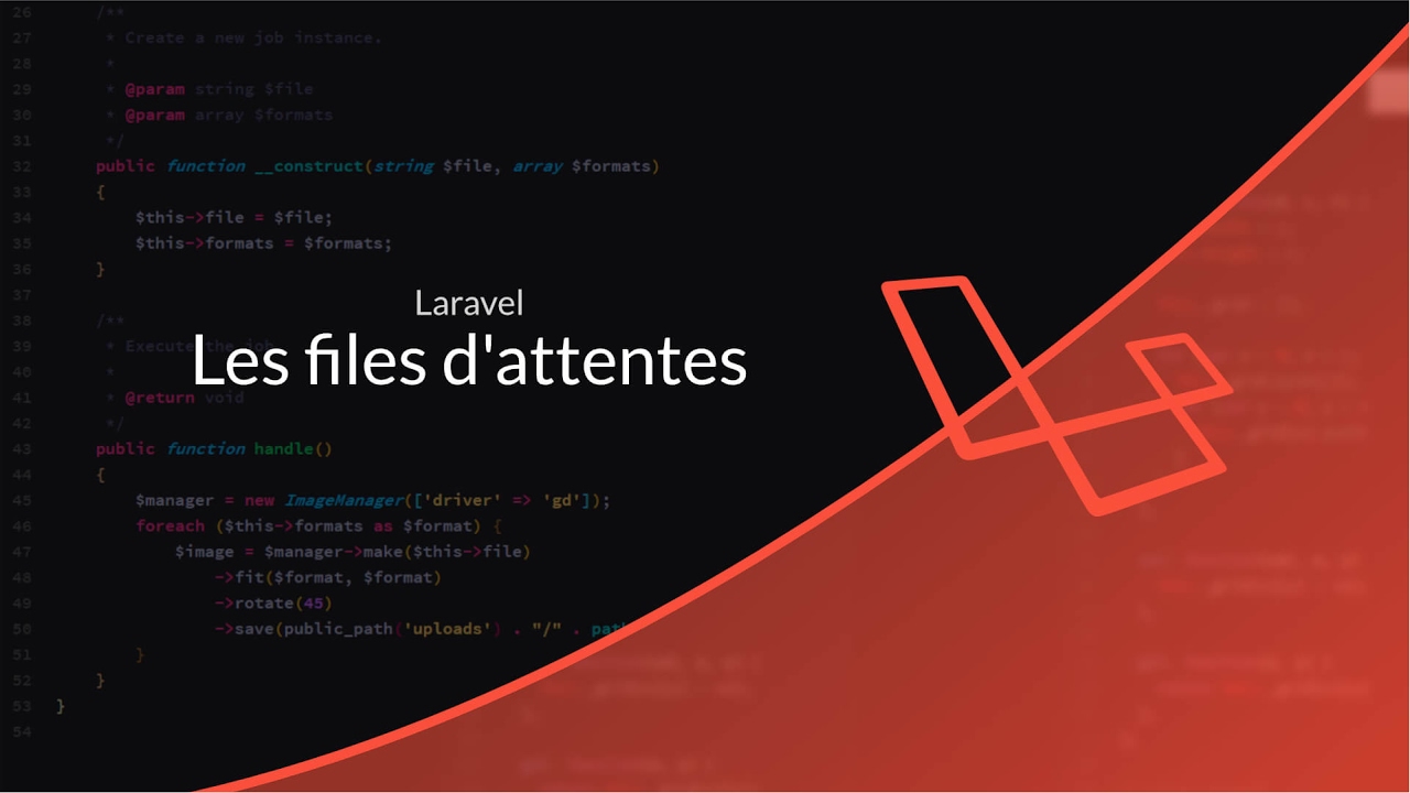 Tutoriel Laravel : Les files d'attente