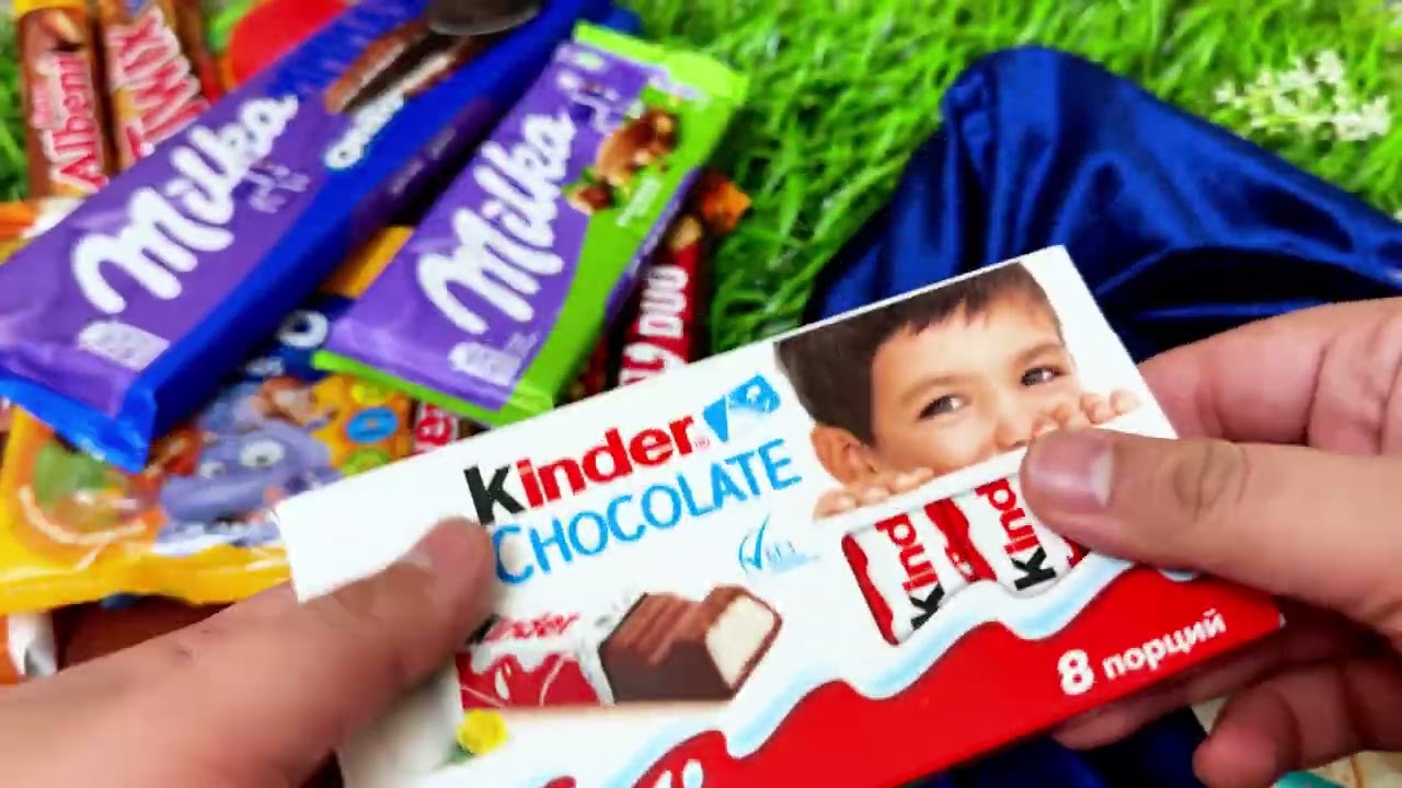 Super Satisfying Candy ASMR • Lollipops, KitKat Breaks & Chocolate Egg Crinkles 3