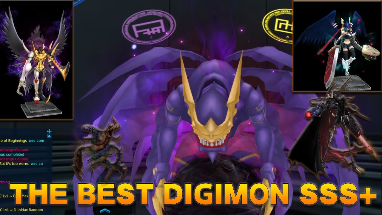 RECOMENDED DIGIMON SSS+ VIRUS DMO 2024  - DIGIMON MASTERS ONLINE