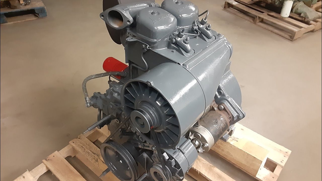 Deutz F2L912 Air-Cooled 2-Cylinder Diesel Engine