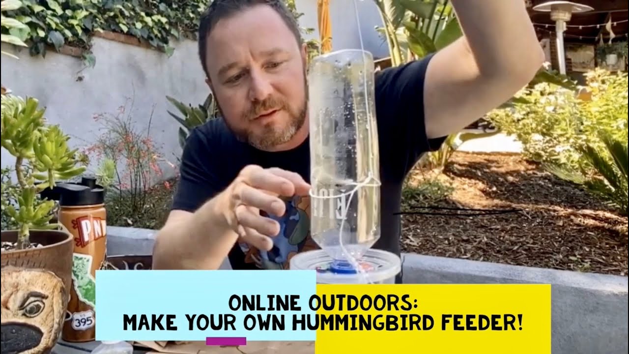 DIY Hummingbird Feeder! - Journeyman Outdoor School