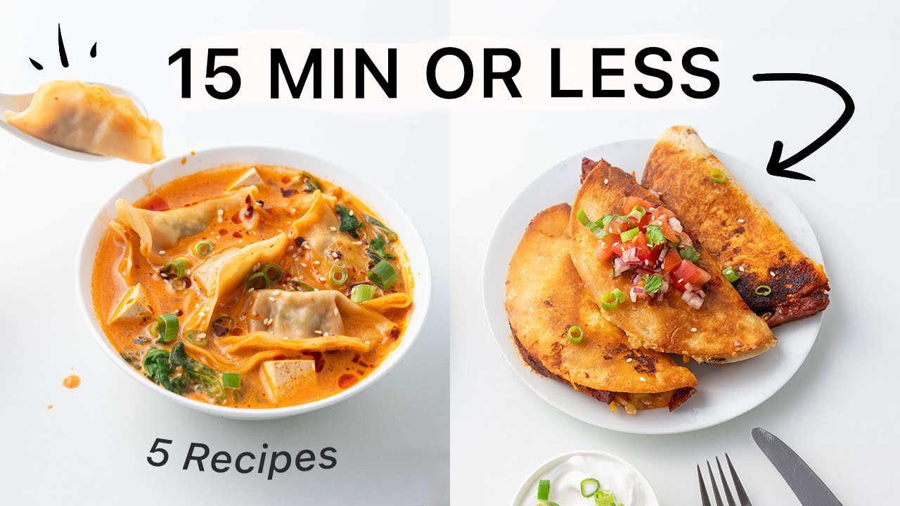 15 Min Meals for a Busy Life. (vegan & comforting)