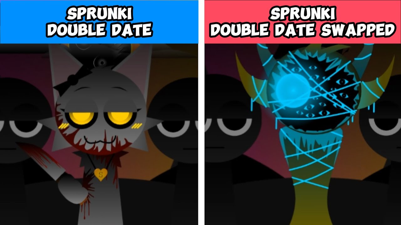 Incredibox Sprunki Double Date vs Double Date Swapped