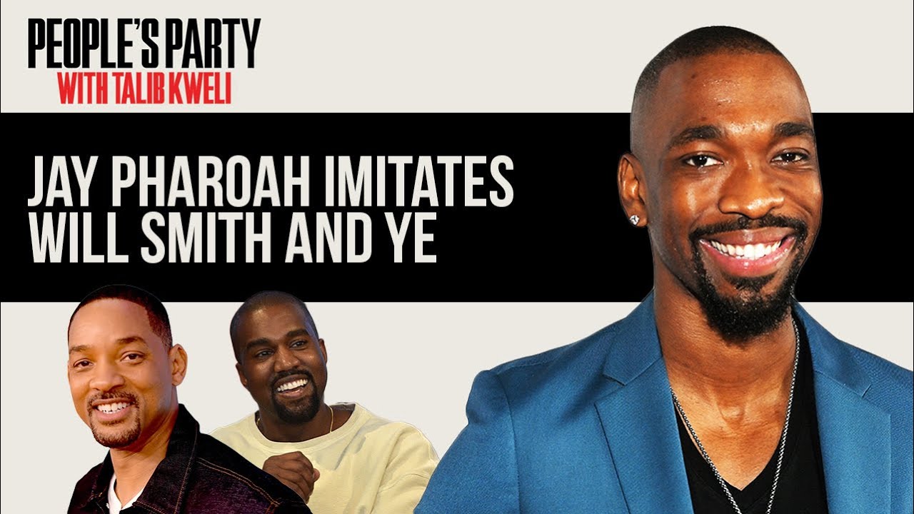 Jay Pharoah Does Killer Impressions Of Will Smith And Ye Debating Each Other | People's Party Clip