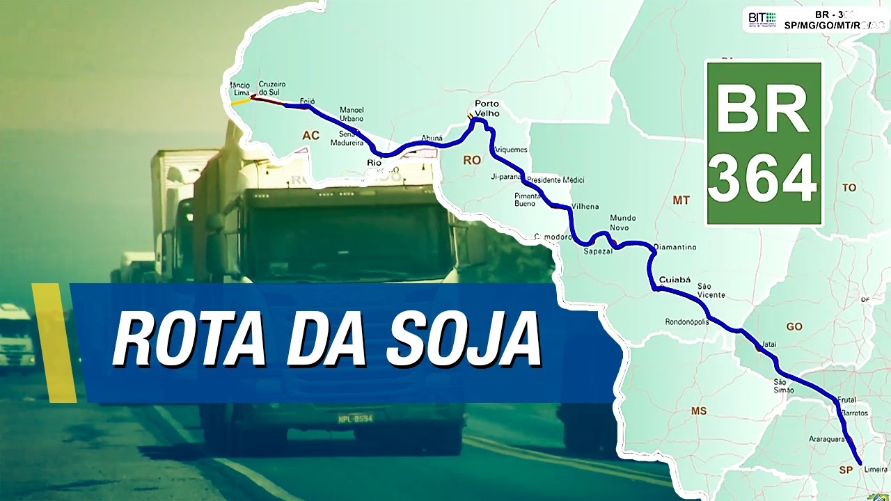 BR-364, a “Rota da Soja” | BRC na Estrada