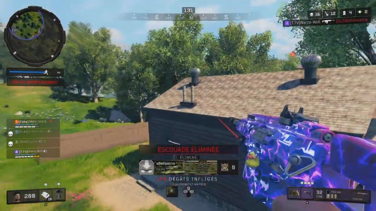 Call of duty black ops 4 blackout top 2, 17 kills