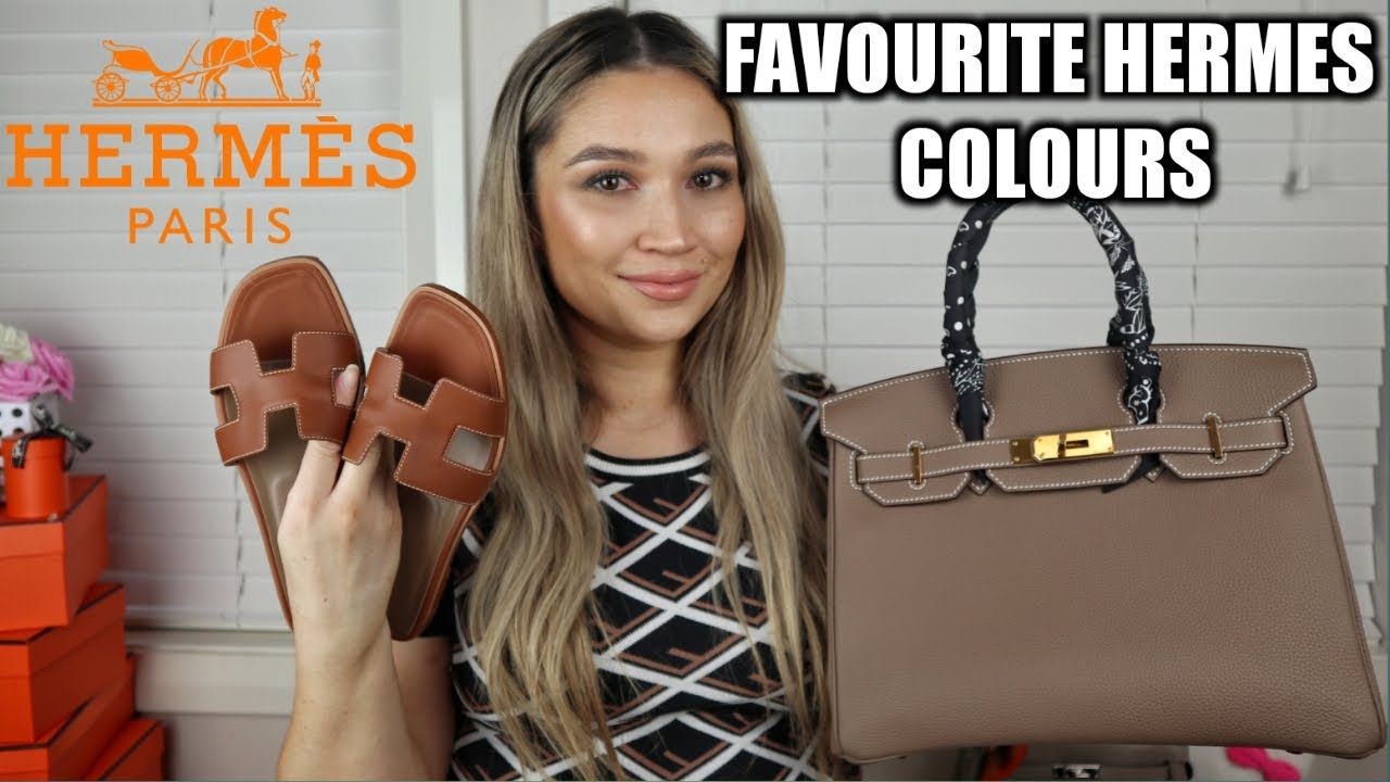 10 МОИХ ЛЮБИМЫХ ЦВЕТОВ HERMES | СТОЙКИЕ И СЕЗОННЫЕ