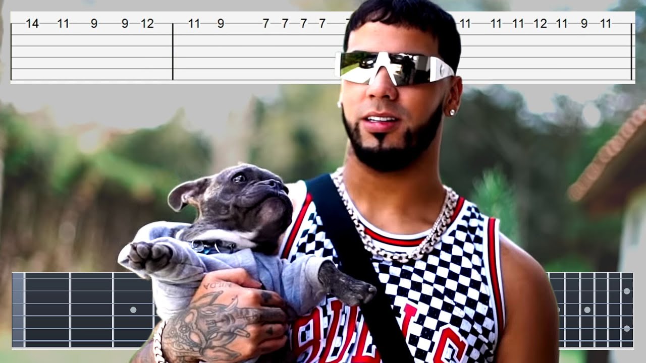 Secreto - Anuel AA - Tablatura - Guitarra - GuitarPro
