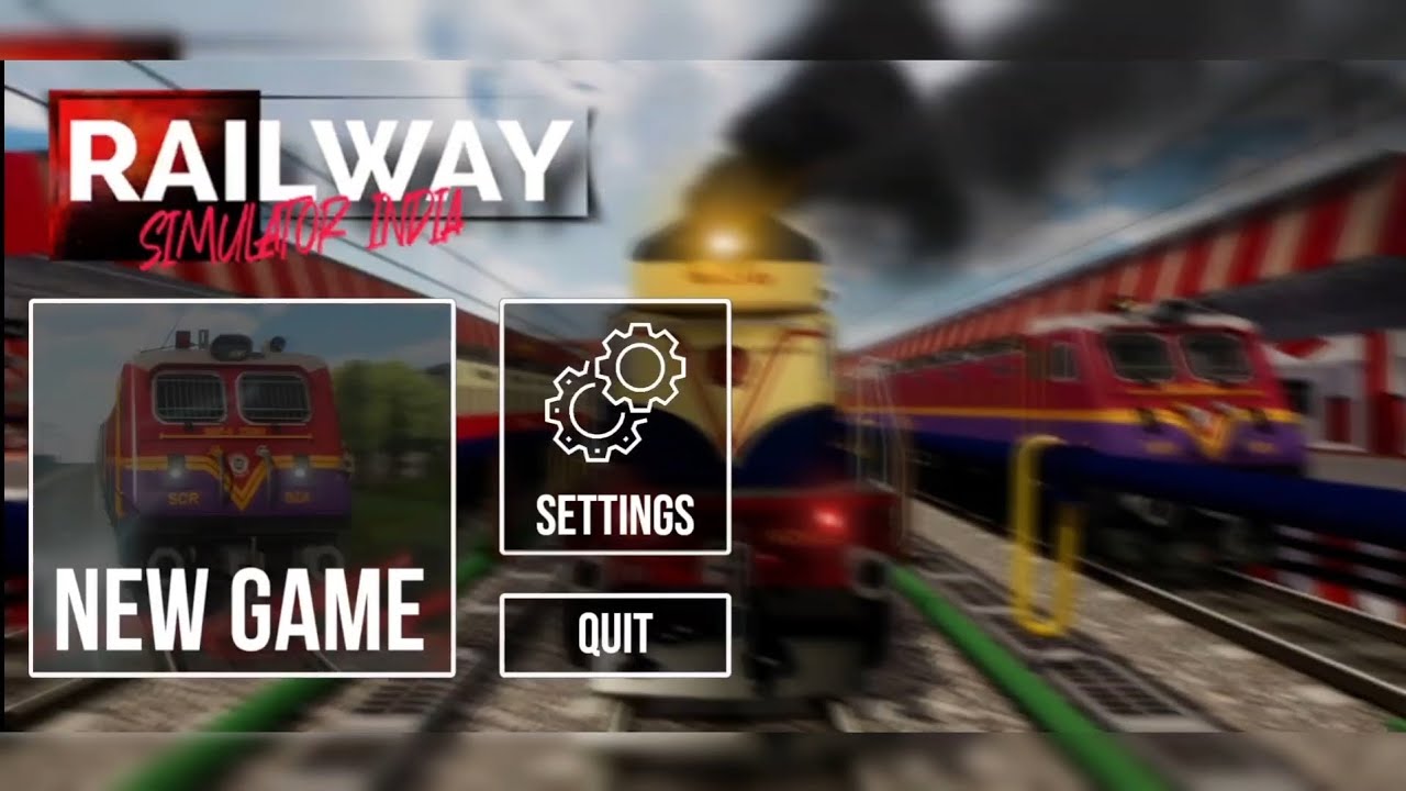 Railway Sumilator India 🇮🇳 Gameplay || ALCO WDM-3A Realistic 👌 😍 || Traveling Railfan