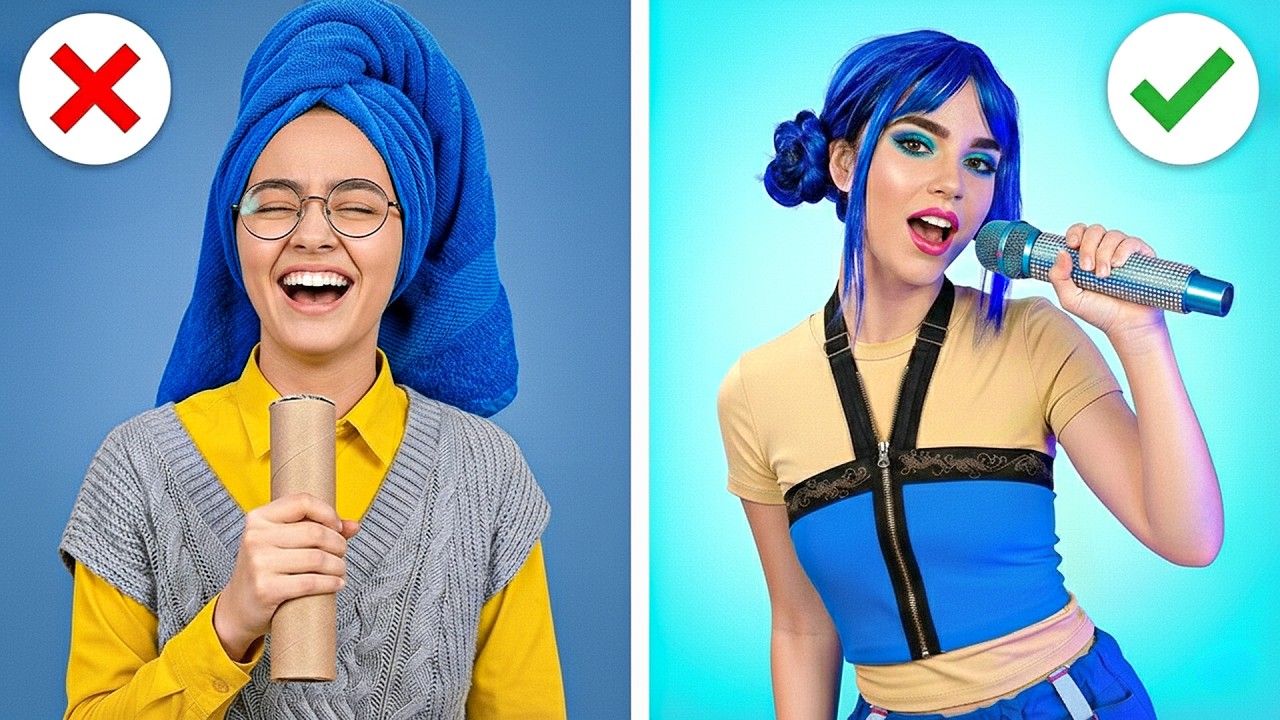 Охотники на демонов из K-POP преображают Зои! Эпический челлендж по преображению 🔥