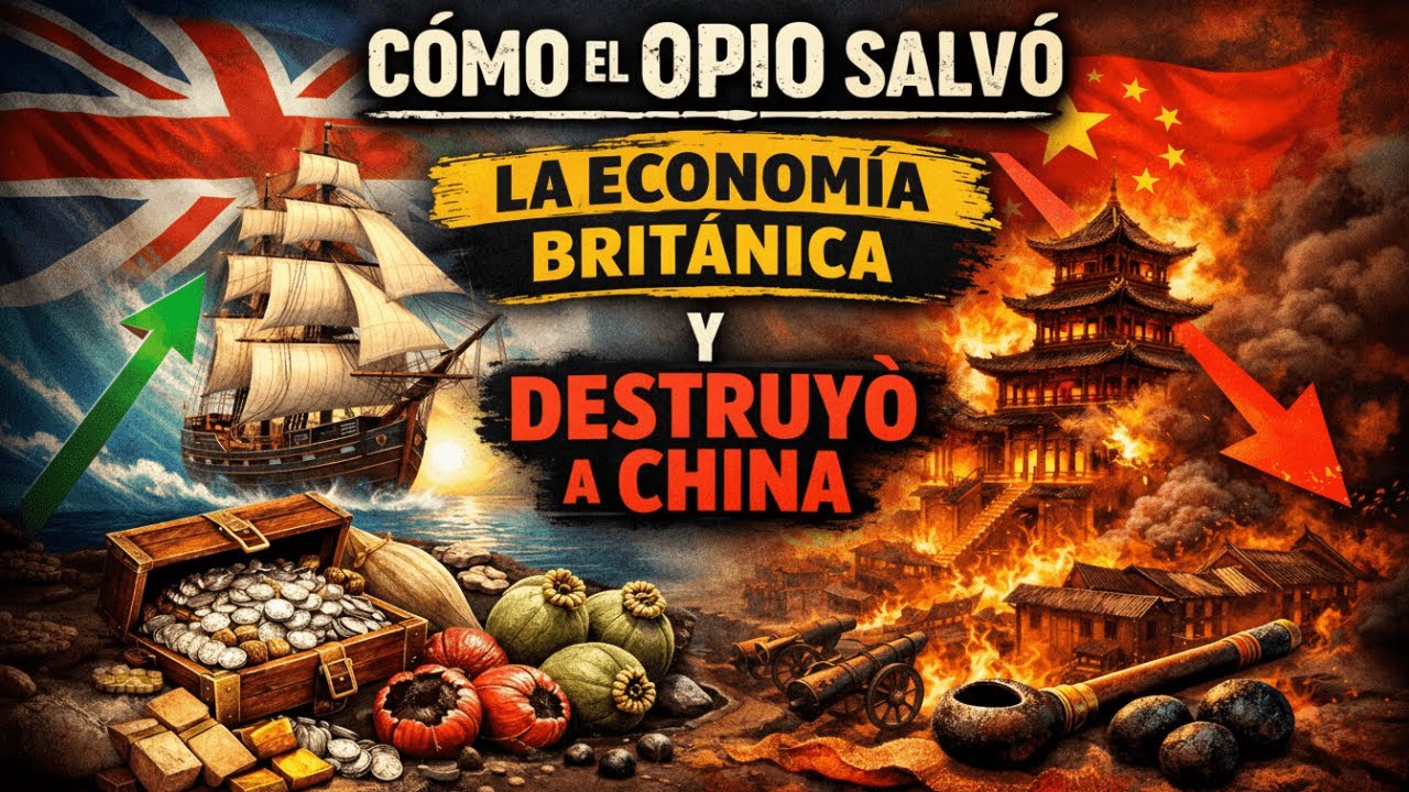 C&oacute;mo el Opio Salv&oacute; la Econom&iacute;a Brit&aacute;nica y Destruy&oacute; a China