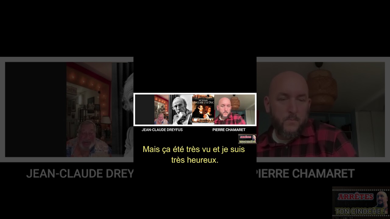 Jean-Claude Dreyfus se confie sur sa prestation dans « L’Anglaise et le Duc »  par Éric Rohmer.