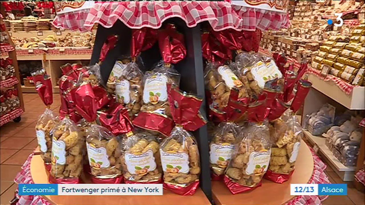 Un biscuit alsacien récompensé aux Etats-Unis pour son emballage