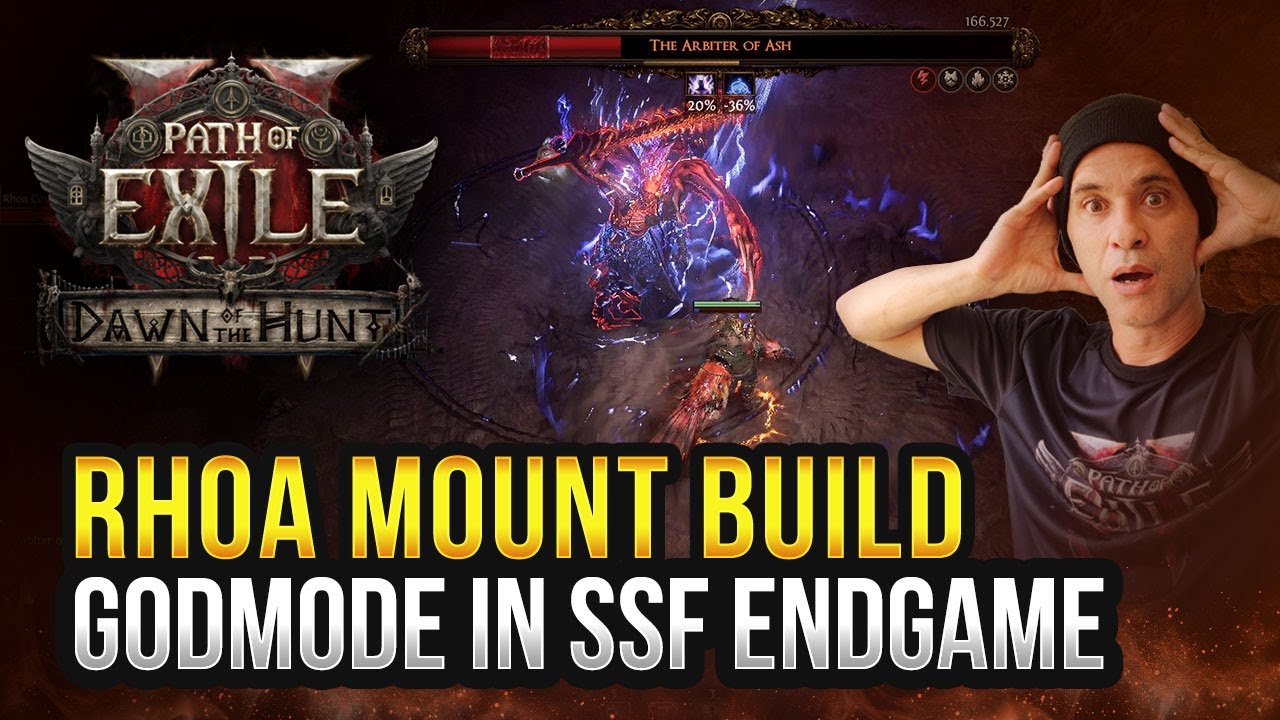 Amazon Rhoa Mount Build SSF Endgame | Path of Exile 2 Build Showcase