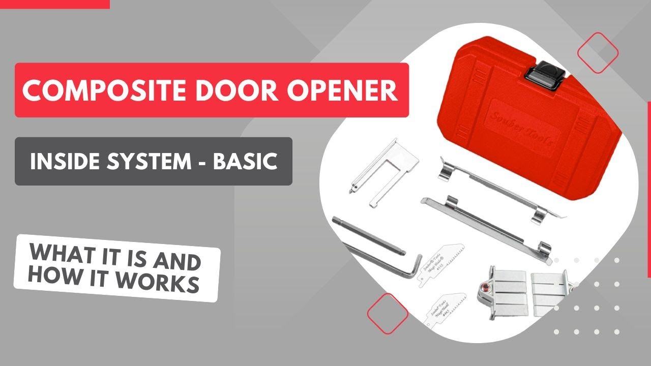 Souber Composite Door Inside-System Basic Kit: How It Works