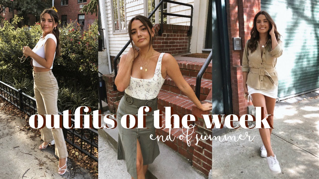 End of Summer OOTW | how I style my line!