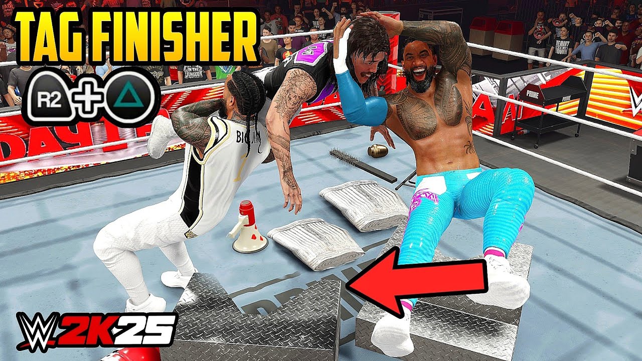 50 лучших командных финишеров в истории WWE 2K25!!!