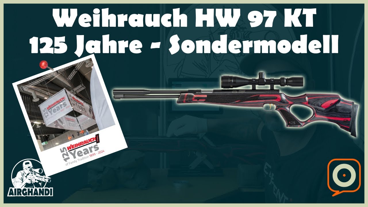 Weihrauch HW 97 KT - 125 Jahre Sondermodell