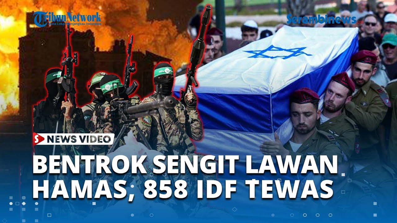 Bentrok Sengit Lawan Hamas di Gaza Utara! Israel Akui 858 IDF Tewas, Namun Bukan Angka Riil
