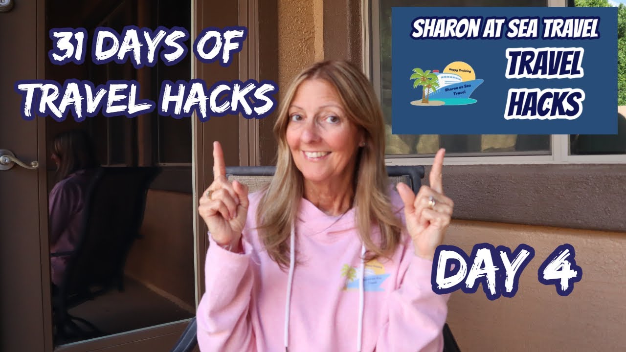 31 days of Travel Hacks | Packing Tips | Day 4 | Sharon at Sea Travel