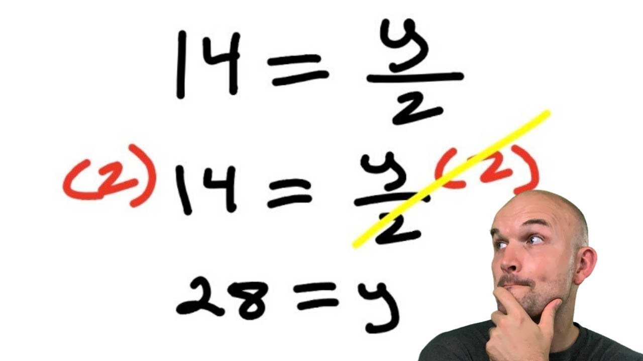 22 Examples of Solving One Step Equations in Algebra 1