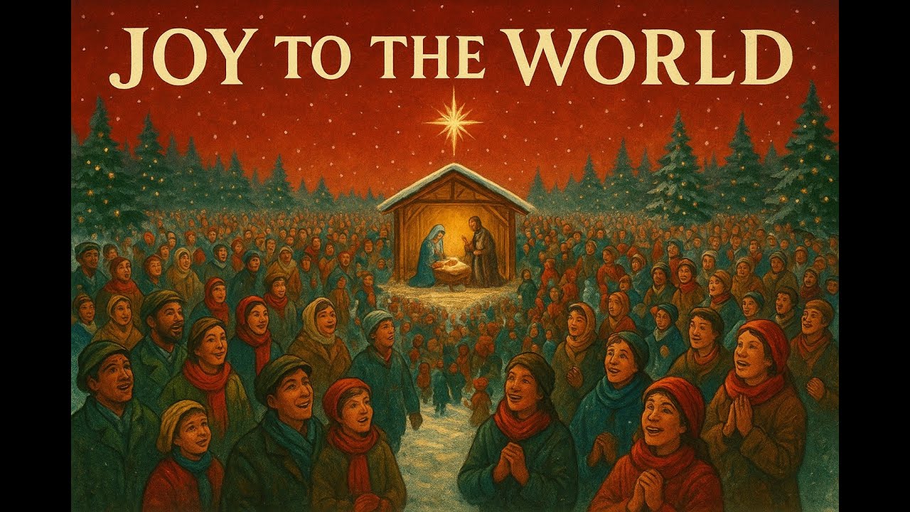 HYMN - Joy to the World - German Pipe Organ, St. Ludger, Billerbeck, Germany