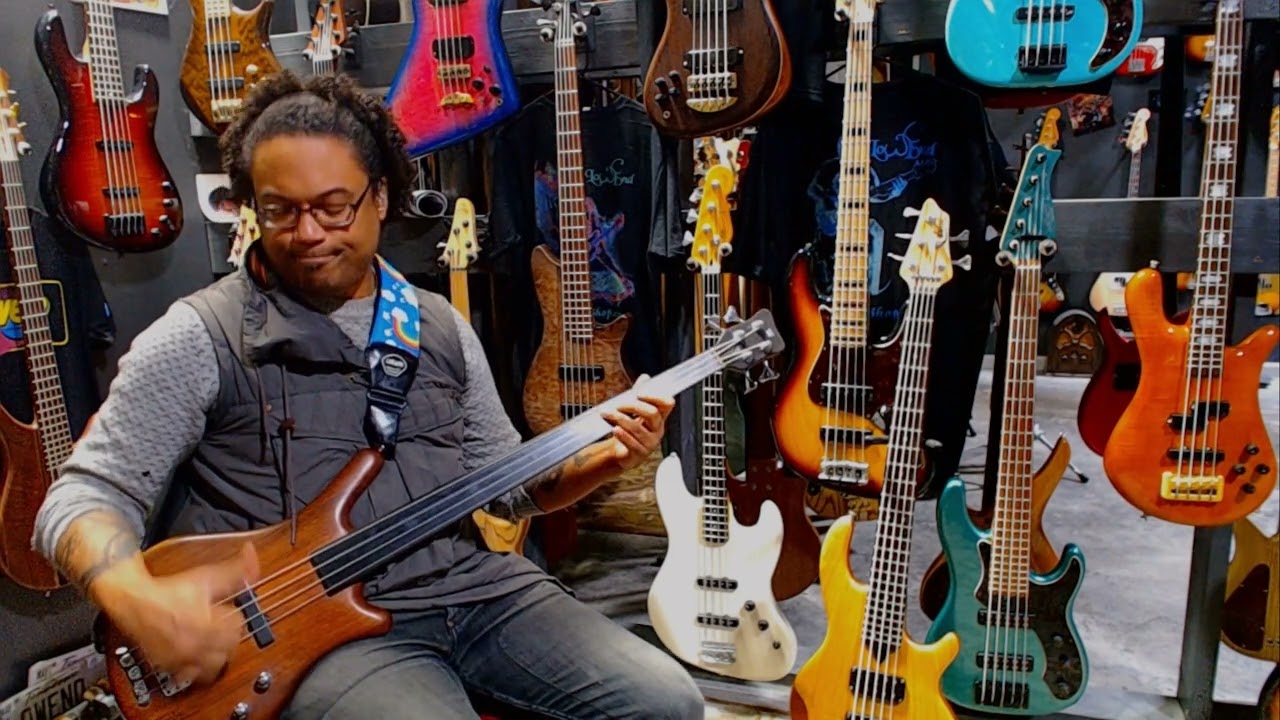 Warwick Thumb 4-String Fretless Bass Demo - Pearl Jam - Even Flow