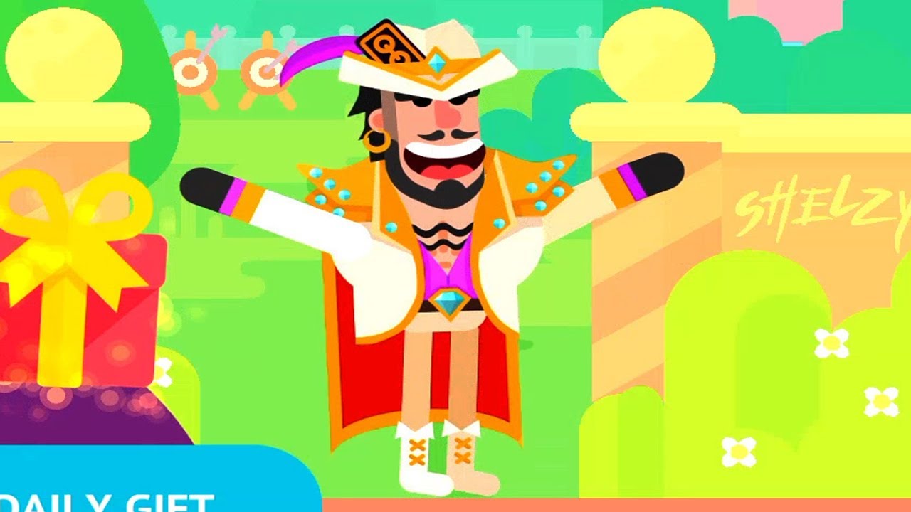 Gambler (Arcane) Bowmasters - NEW CHARACTER TOURNAMENT Gameplay Walkthrough (IOS | ANDROID) (153)
