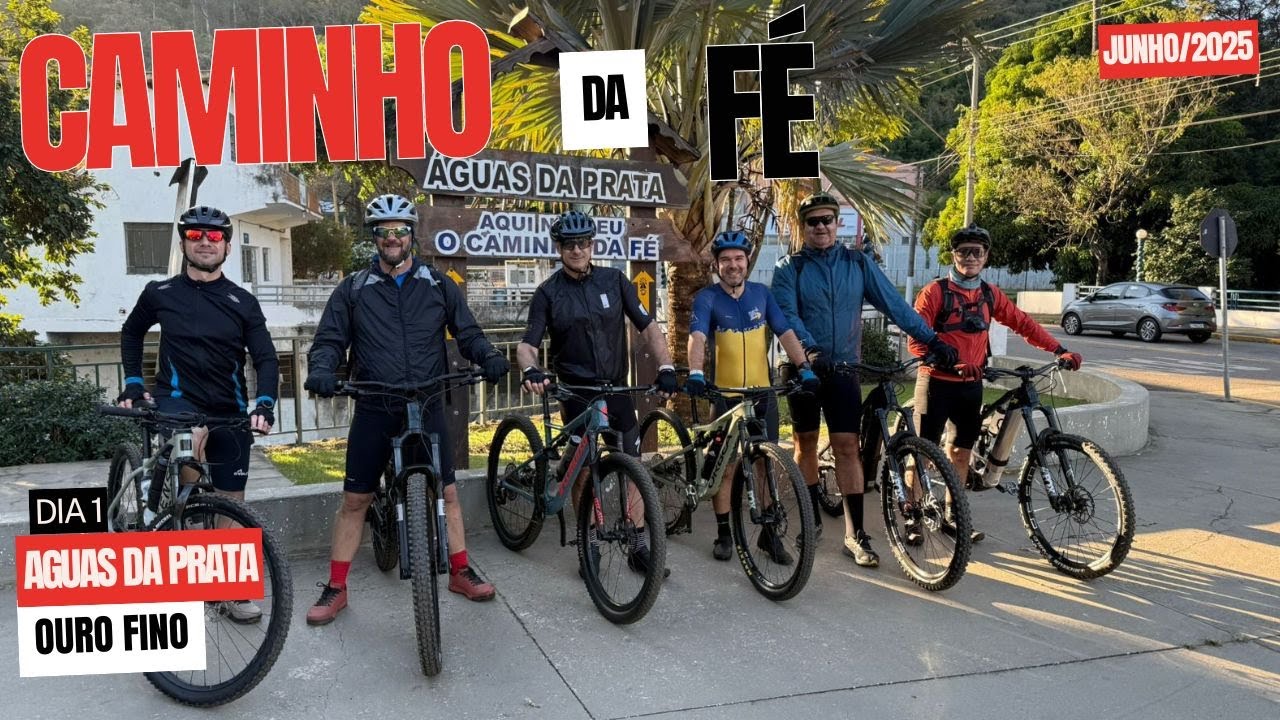 🚴🏻Caminho da Fé 🙏🏻 2025 - Dia 1 #caminhodafe #bike