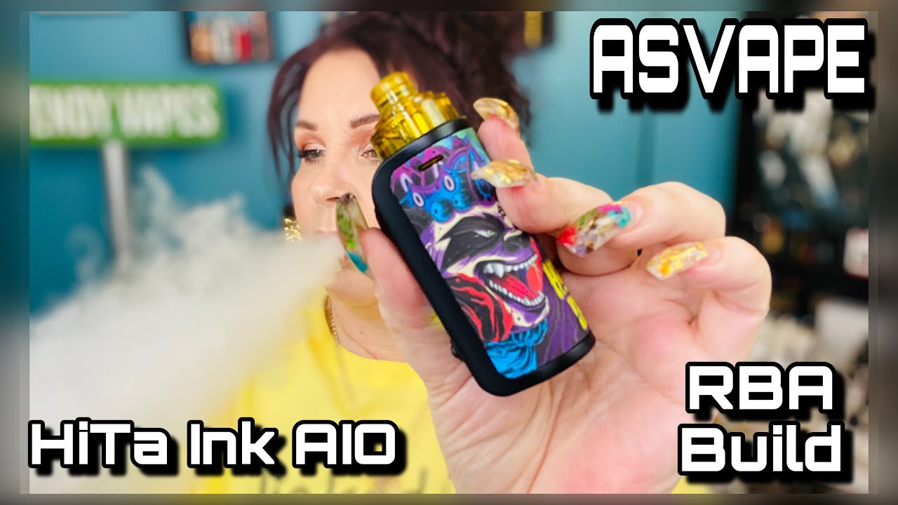 Asvape HiTa Ink & RBA Build and review