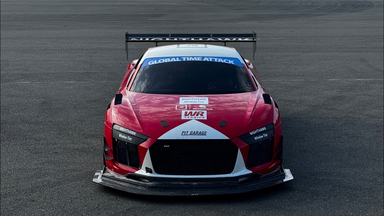 Audi R8 at the Ridge, 1:37 with traffic.