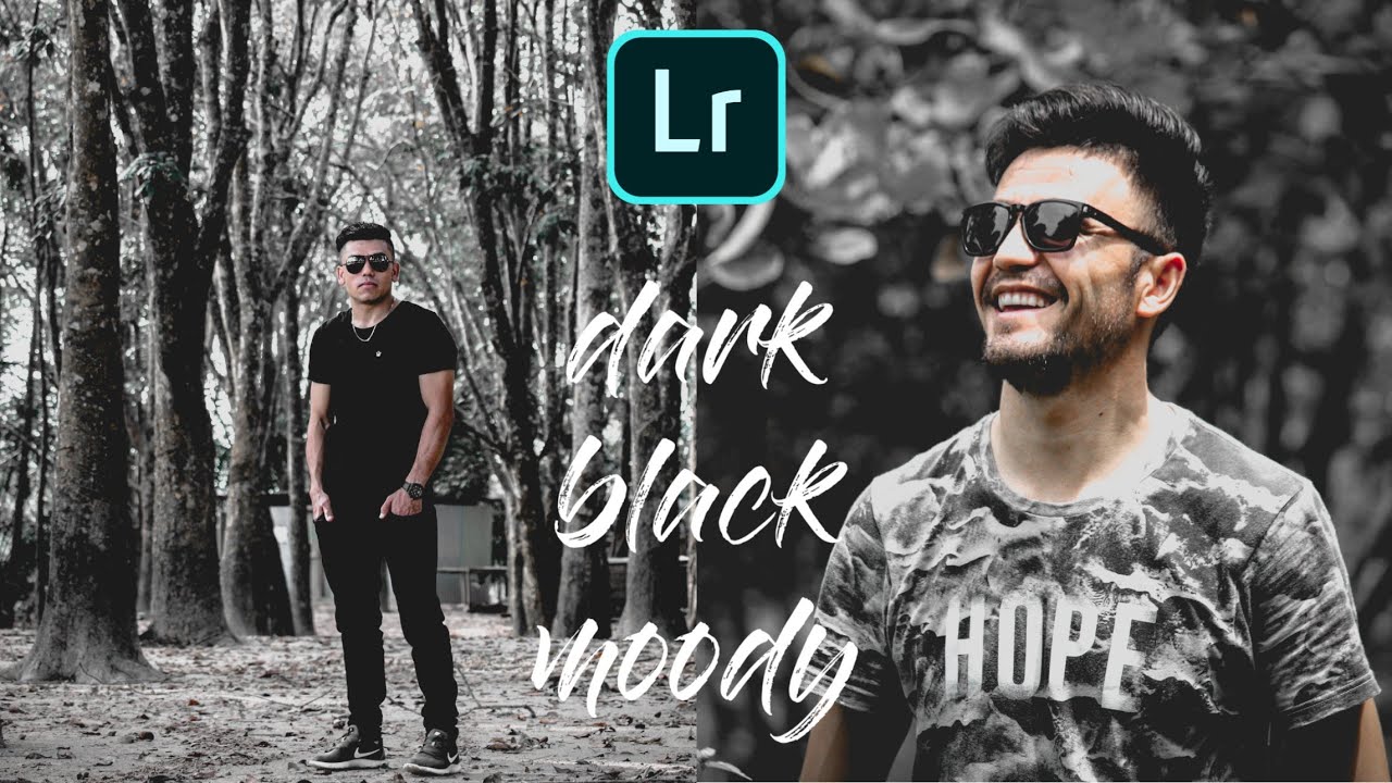 Dark Moody Lightroom Mobile Editing ||  آموزش ادیت عکس با لایت روم موبایل //how to edit moody dark
