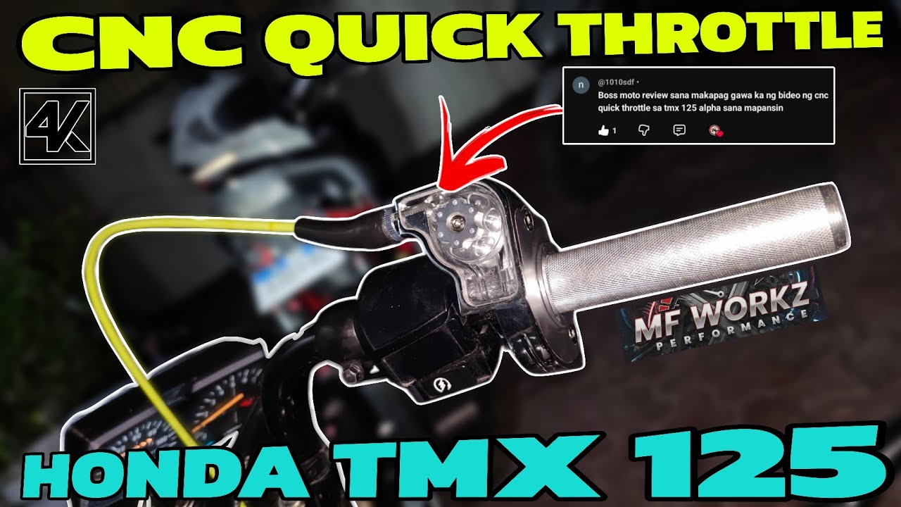 PAANO MAG INSTALL NG CNC QUICK THROTTLE
