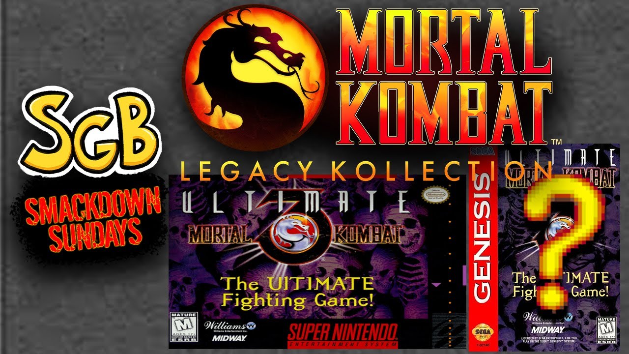 SGB Smackdown Sunday: (Ultimate) Mortal Kombat 3 (SNES & Gensis)