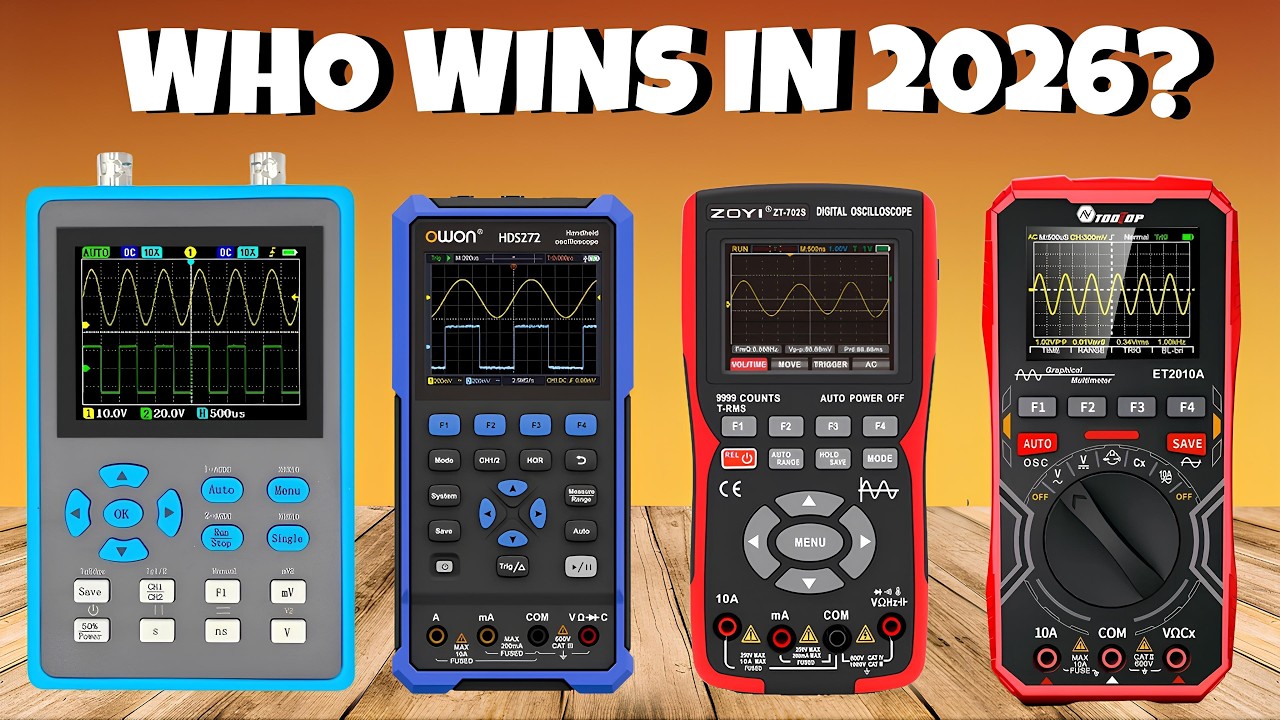 Top 5 Best Handheld Digital Oscilloscopes | AliExpress 2026