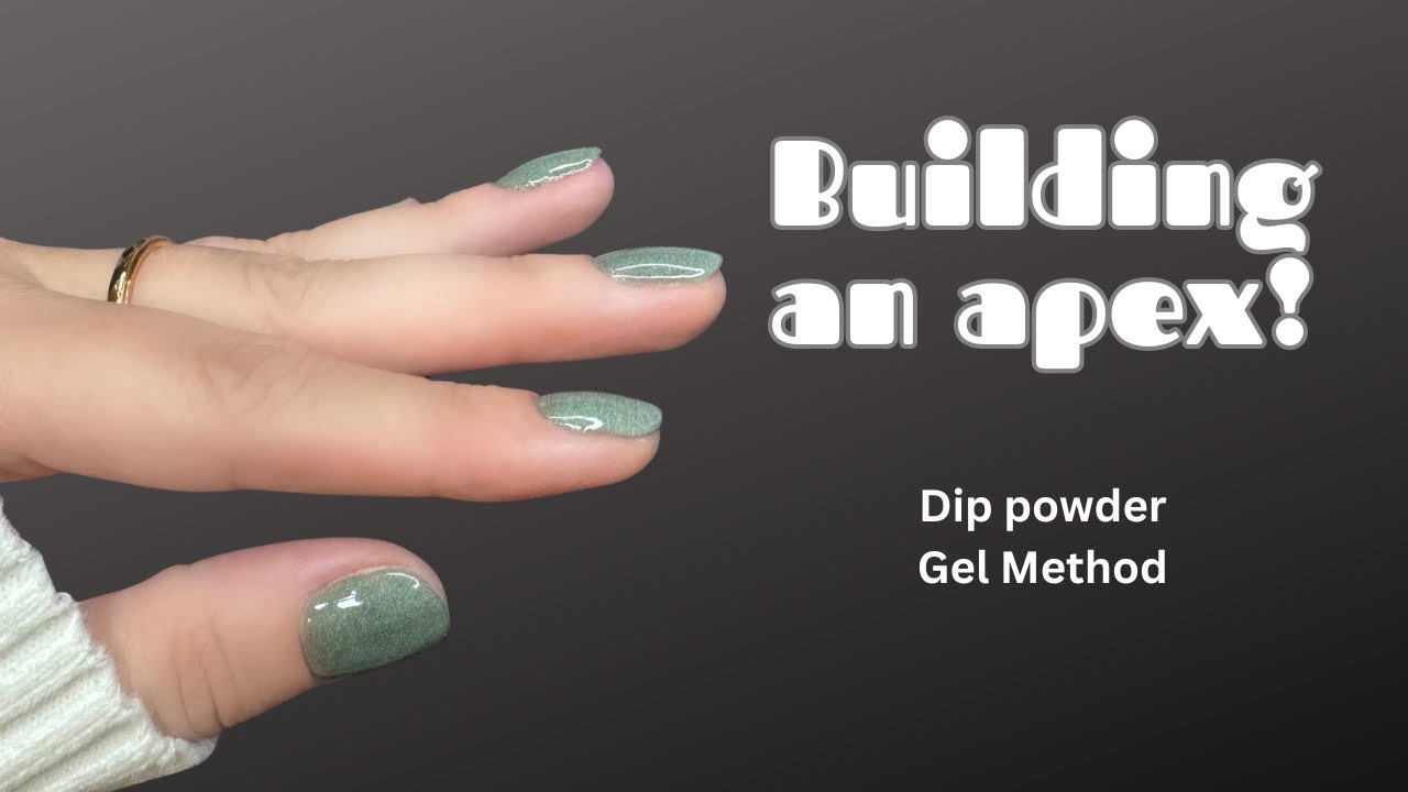 How To Build An Apex With Dip Powder | Who Needs An Apex? | Gel Method
