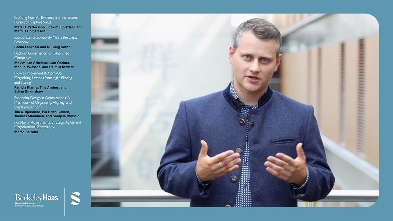 Maximilian Schreieck: Platform Governance for Established Companies
