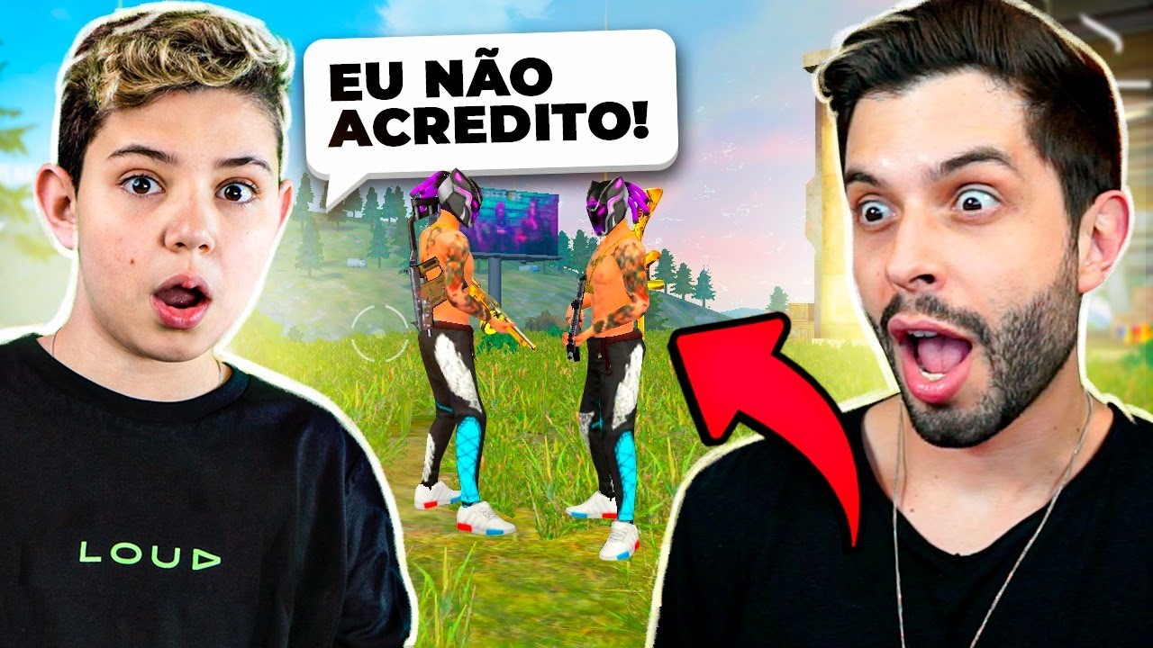 ELE PERDEU?! CHAMEI O THURZIN PARA UM X1 SURPRESA!!