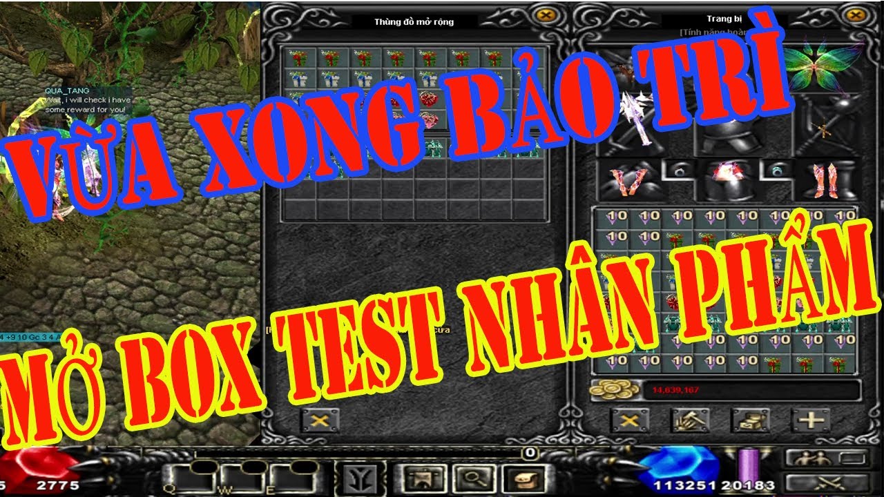 Mu Online 2020 | SS2.VN Vừa Bảo Trì Xong Nhanh Trí Mở Box Test Nhân Phẩm Và Cái Kết | GAME TV