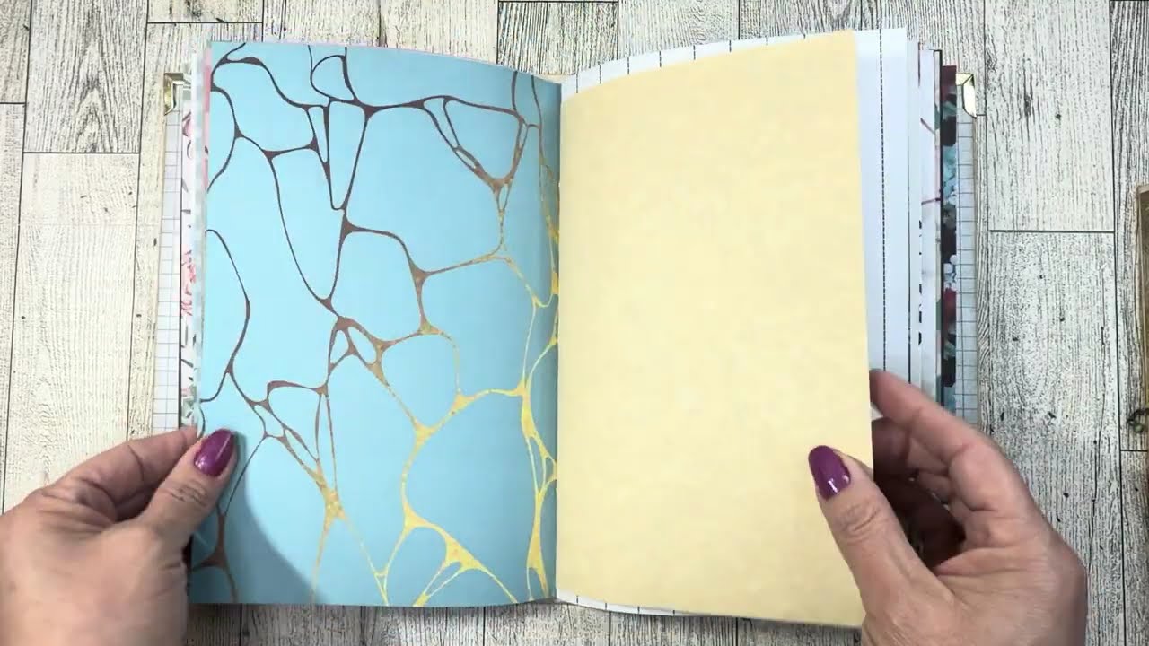 200 pages, blank journal#flipthrough #junkjournal #booktok