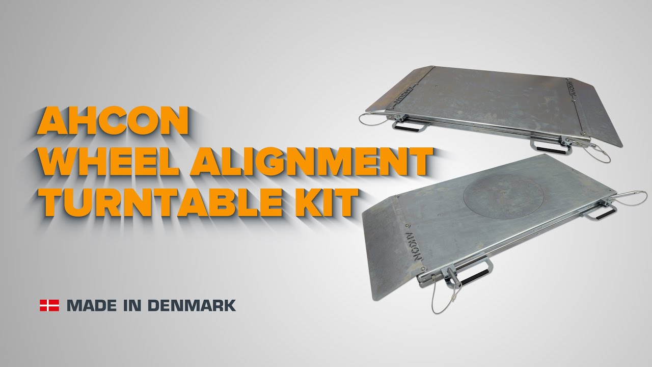 AHCON Wheel Alignment Turntable Kit