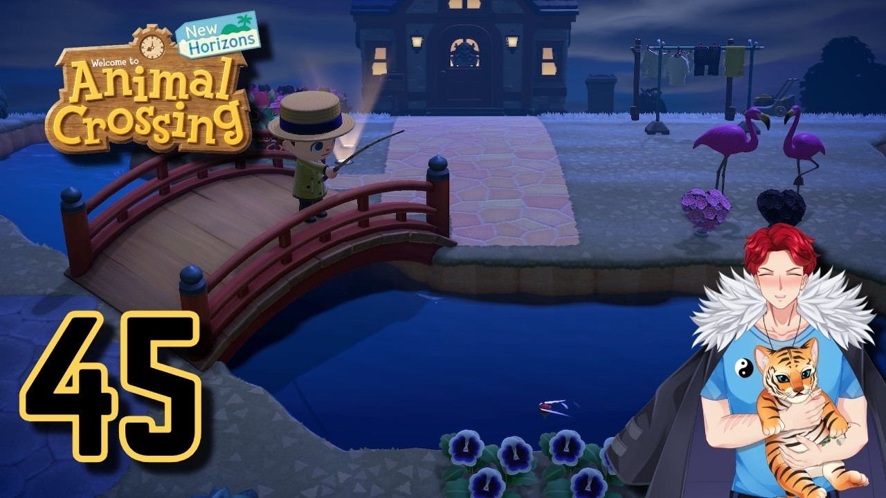 Going Night Fishing - Animal Crossing New Horizons Part 45